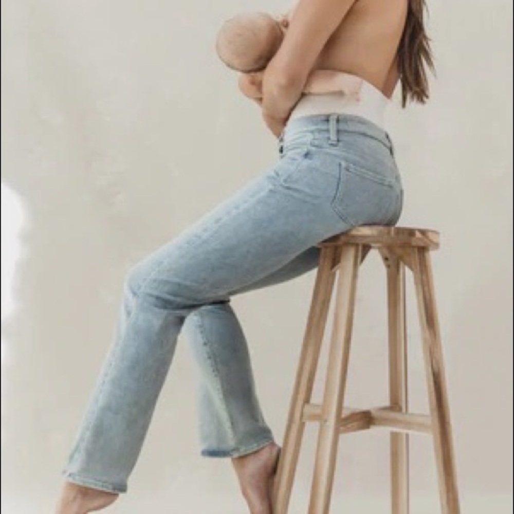 BLANQI® Denim Postpartum Belly Support Flare Jeans
